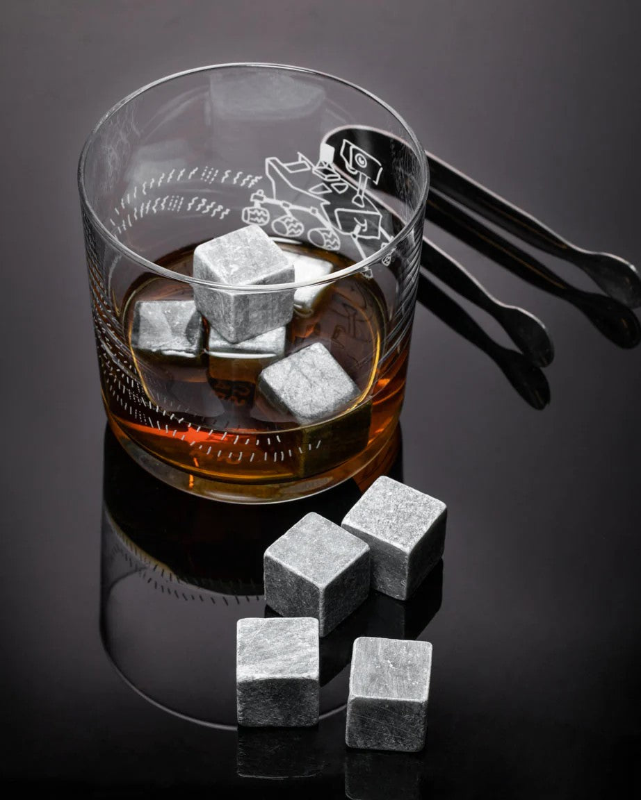 Soapstone Whiskey Stones Gift Set | Reusable Drink Chillers