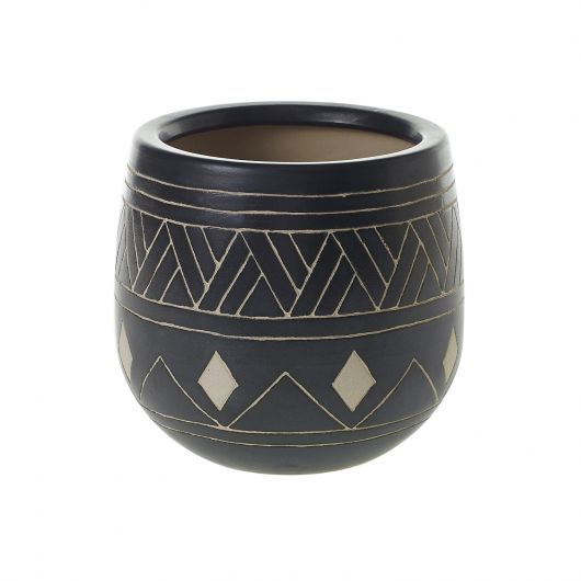 bamba aztec repot african inspired pot