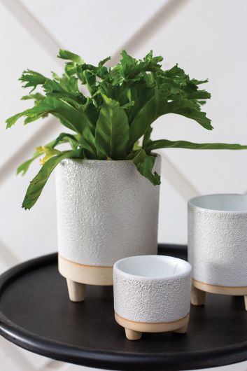 L'Eponge Footed Pot