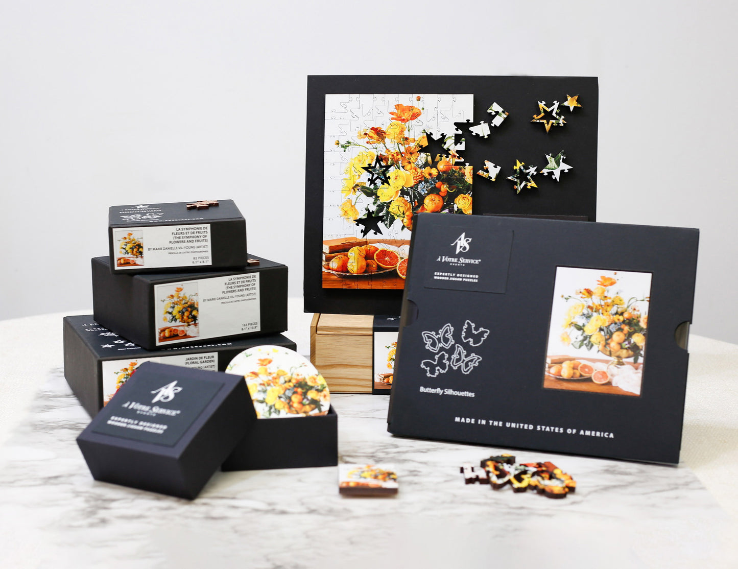 La Symphonie de Fleurs et de Fruits Puzzle