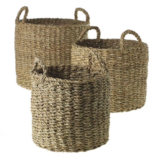 Woven Basket S/3